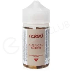 American Patriots Shortfill E-Liquid By Naked 100 50ml