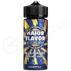 Blue Mango Shortfill E-Liquid By Major Flavour Best Of Blue