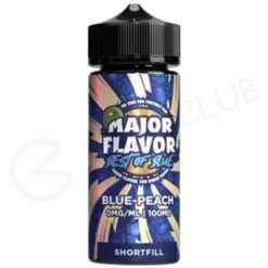 Blue Peach Shortfill E-Liquid By Major Flavour Best Of Blue