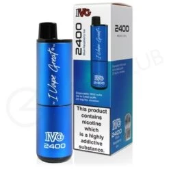 Blue Raspberry Ice IVG 2400 Disposable Vape