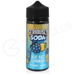 Blue Razz Lemonade Shortfill E-Liquid By Seriously Soda 100ml