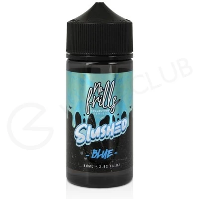 Blue Shortfill E-Liquid By No Frills Slushed 80ml 1 Blue Shortfill E-Liquid By No Frills Slushed 80ml