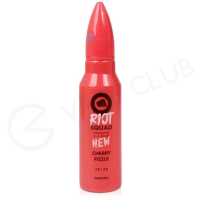 Cherry Fizzle Shortfill E-Liquid By Riot Squad 50ml 1 Cherry Fizzle Shortfill E-Liquid By Riot Squad 50ml