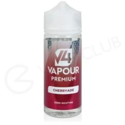 Cherryade Shortfill E-Liquid By V4 Vapour Premium 100ml