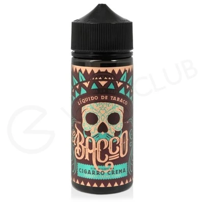 Cigarro Crema Shortfill E-Liquid By El Bacco 100ml 1 Cigarro Crema Shortfill E-Liquid By El Bacco 100ml