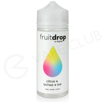 Citrus Lychee Ice Shortfill E-Liquid By Fruit Drop 100ml 1 Citrus Lychee Ice Shortfill E-Liquid By Fruit Drop 100ml
