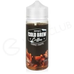 Cookie Frappe Shortfill E-Liquid By Nitro's Cold Brew 100ml