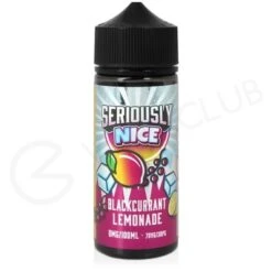 Cool Blackcurrant Lemonade Shortfill E-Liquid By Seriously Nice 100ml
