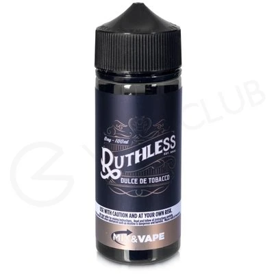 Dulce De Tobacco Shortfill E-Liquid By Ruthless 1 Dulce De Tobacco Shortfill E-Liquid By Ruthless