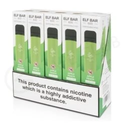 Elf Bar Apple Peach 10 X Disposable Vape Multi Pack