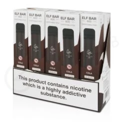 Elf Bar Cola 10 X Disposable Vape Multipack