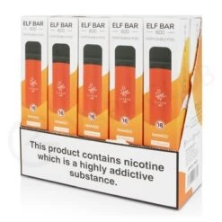 Elf Bar Mango 10 X Disposable Vape Multipack