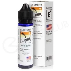 Fresh Squeeze & Crema Shortfill E-Liquid By Element Emulsions 50ml