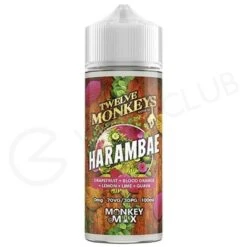 Harambe Shortfill E-Liquid By Twelve Monkeys 100ml