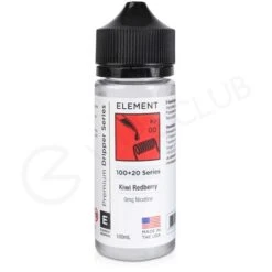 Kiwi Redberry Dripper Shortfill E-Liquid By Element 100ml