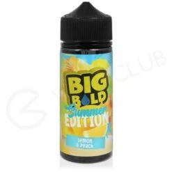 Lemon & Peach Shortfill E-Liquid By Big Bold Summer Edition 100ml