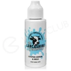 Looper Cereal & Milk Shortfill E-Liquid By The Lancashire Creamery 100ml