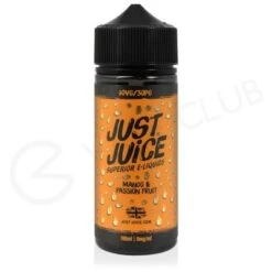 Mango & Passion Fruit Shortfill E-Liquid By Just Juice 100ml