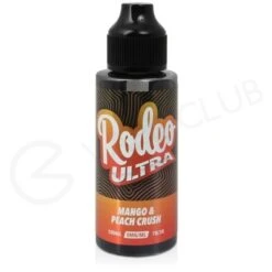 Mango & Peach Crush Shortfill E-Liquid By Rodeo Ultra 100ml