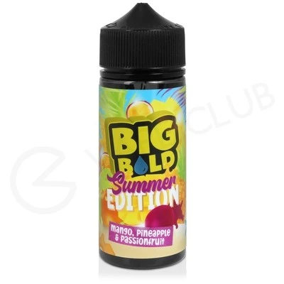 Mango Pineapple & Passionfruit Shortfill E-Liquid By Big Bold Summer Edition 100ml 1 Mango Pineapple & Passionfruit Shortfill E-Liquid By Big Bold Summer Edition 100ml