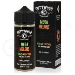 Mega Melons Shortfill E-Liquid By Cuttwood 100ml