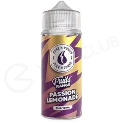 Passion Lemonade Shortfill E-Liquid By Juice N Power 100ml