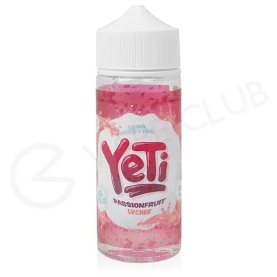Passionfruit Lychee Shortfill E-Liquid By Yeti Ice 100ml 1 Passionfruit Lychee Shortfill E-Liquid By Yeti Ice 100ml