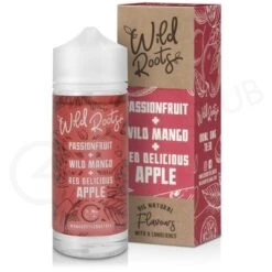 Passionfruit, Wild Mango & Red Delicious Apple Shortfill E-Liquid By Wild Roots 100ml