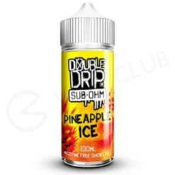 Pineapple Ice Shortfill E-Liquid By Double Drip 100ml