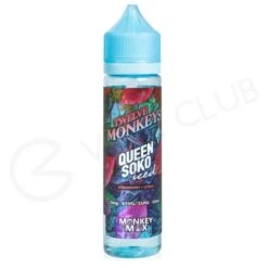 Queen Soko Iced Shortfill E-Liquid By Twelve Monkeys 50ml