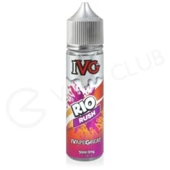 Rio Rush Shortfill E-Liquid By IVG Drinks 50ml