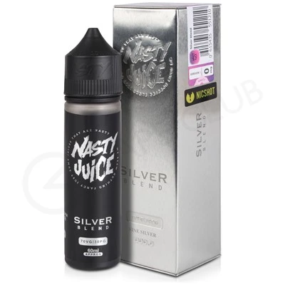 Silver Blend Shortfill E-liquid By Nasty Juice Tobacco 1 Silver Blend Shortfill E-liquid By Nasty Juice Tobacco