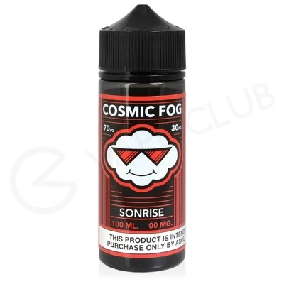 Sonrise Shortfill E-Liquid By Cosmic Fog 100ml 1 Sonrise Shortfill E-Liquid By Cosmic Fog 100ml
