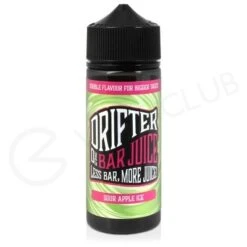 Sour Apple Ice Shortfill E-Liquid By Drifter Bar Juice 100ml