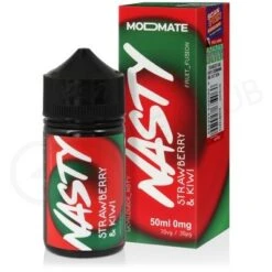 Strawberry & Kiwi Modmate Shortfill E-Liquid By Nasty 50ml