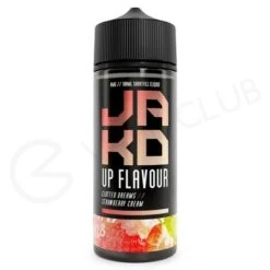 Strawberry Clotted Cream Shortfill E-Liquid By Jak'd 100ml
