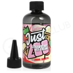 Strawberry Ice Cream Just 200 Shortfill E-Liquid By Joe's Juice 200ml