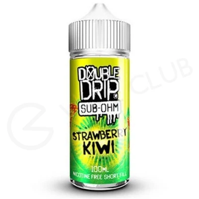 Strawberry Kiwi Shortfill E-Liquid By Double Drip 100ml 1 Strawberry Kiwi Shortfill E-Liquid By Double Drip 100ml
