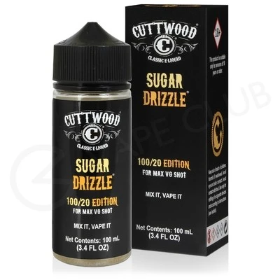 Sugar Drizzle Shortfill E-Liquid By Cuttwood 100ml 1 Sugar Drizzle Shortfill E-Liquid By Cuttwood 100ml