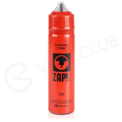 Summer Cider Shortfill E-liquid By Zap! Juice 50ml 1 Summer Cider Shortfill E-liquid By Zap! Juice 50ml
