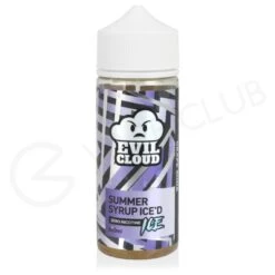Summer Syrup Ice'd Shortfill E-Liquid By Evil Cloud 100ml