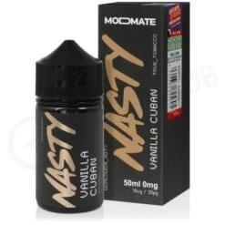 Vanilla Cuban Modmate Shortfill E-Liquid By Nasty 50ml