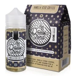 Vanilla Iced Coffee Shortfill E-Liquid By The Daily Grind 100ml