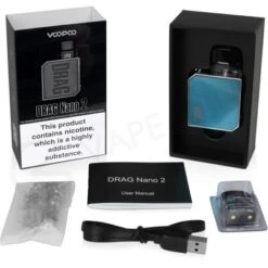 VooPoo Drag Nano 2 Pod Vape Kit -Vape Vault voopoo drag nano 2 pod vape kit 33